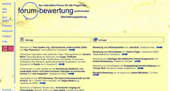 Desktop Screenshot of forum-bewertung.de