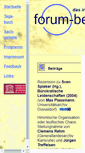 Mobile Screenshot of forum-bewertung.de